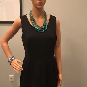 Black a line dress in good used condition